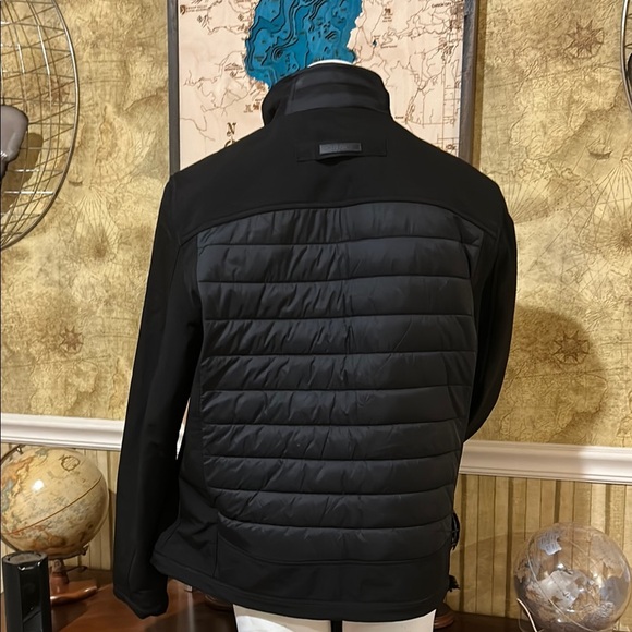 Guess Black Puffer Jacket with Quilted Design. Size XXL - Picture 6 of 13